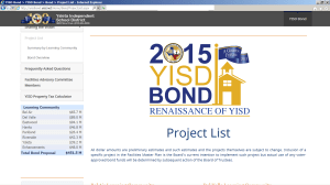 yisdproject list
